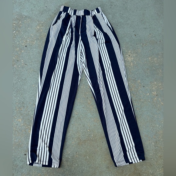 Altar'd State Navy and White Striped Apparel - Picture 6 of 6